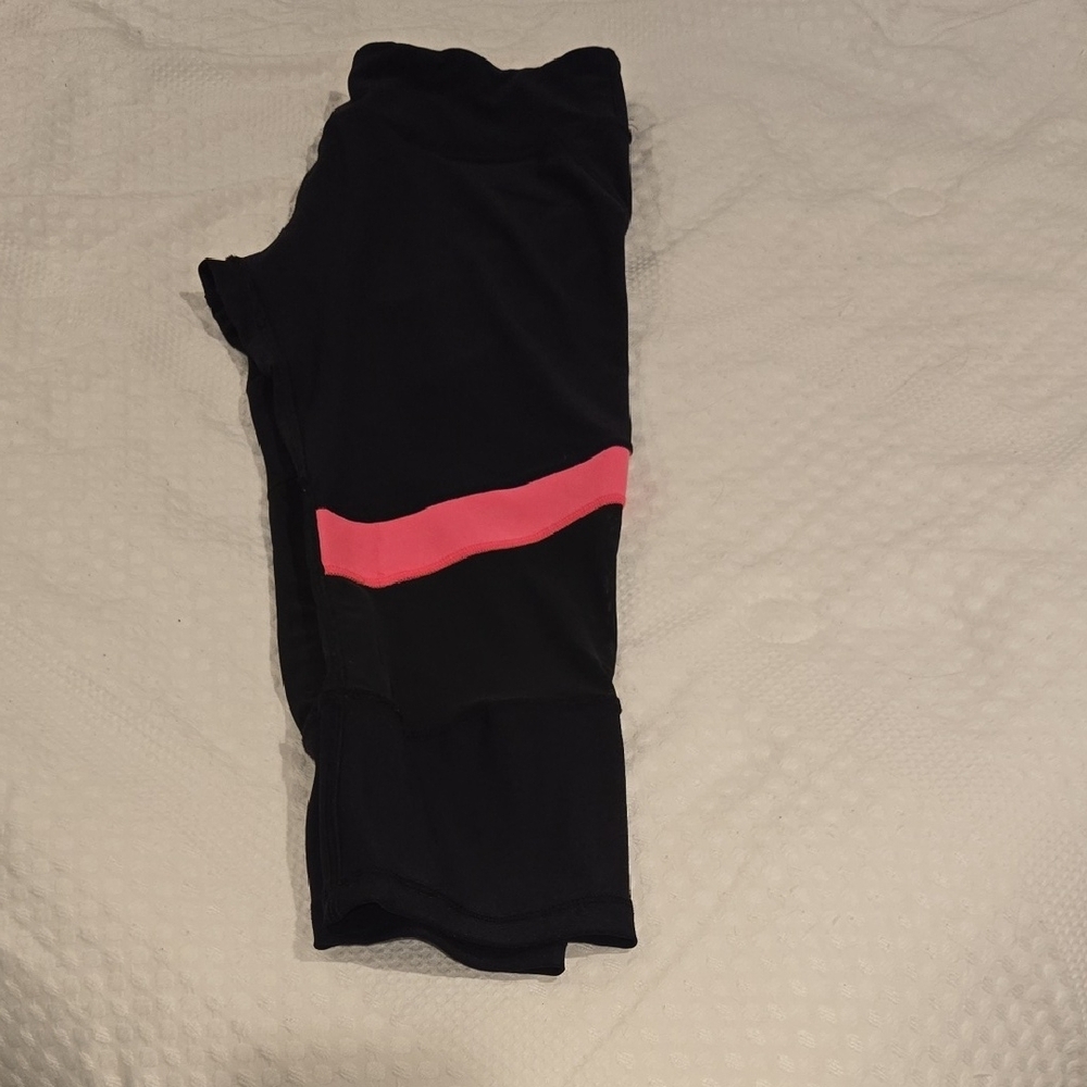 Kids Black and Pink Leggings